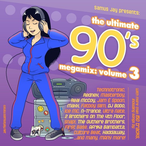 Samus Jay Presents The Ultimate 90s Megamix Volume 3 2019 - Front.jpg