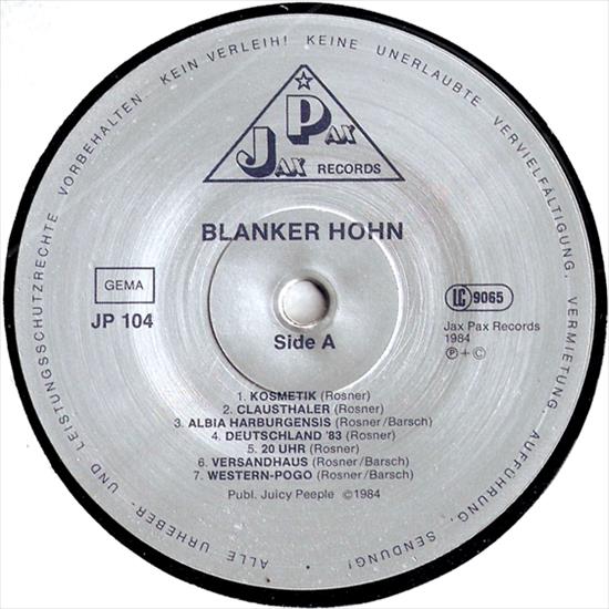 BLANKER HOHN - st LP 1984 - label-a.JPG